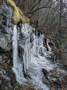 Icecicles on the Little Sam Trail