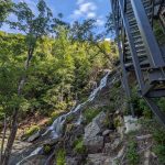 Trail Tower up Catawba Falls